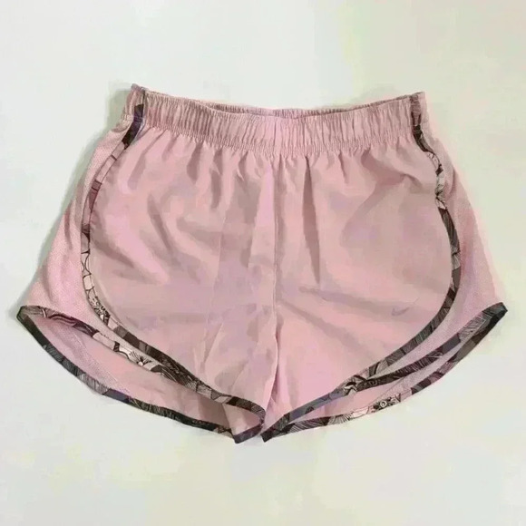 Women's Pink Lined Nike Dri Fit Running Shorts Size XS - Picture 1 of 5